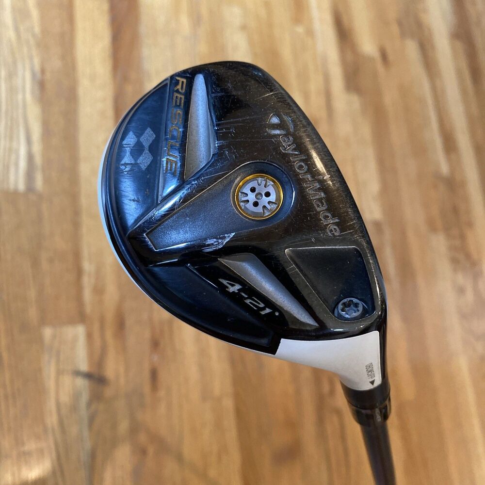 TaylorMade Rescue FCT 21* 4 Hybrid Regular Flex 65g Aldila RIP Graphite 40.5”